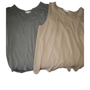 2- Pleione By Anthropology Blouses- S